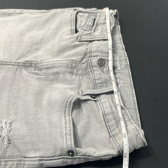 Old Navy Gray Slim Distressed Jeans – Boys Size 14 - Picture 9 of 10
